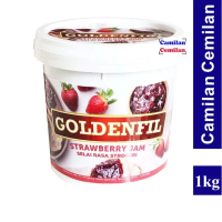 Goldenfil Strawberry Jam Selai Stroberi 1 kg