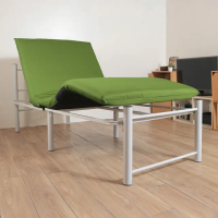 【台客嚴選】奧斯頓10段式調整加高多用途單人沙發床椅(單人床架 單人床 陪伴床 組裝免工具 可拆洗)