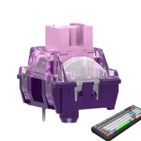 Tactile Switches Purple Mechanical Keyboard Switches DIY Key Switches For Keyboard Tactile Keyboard Switches Enhanced Typing