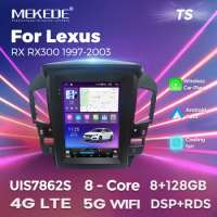 MEKEDE Car multimedia player For Lexus RX RX300 RX330 RX350 RX400 RX450 1997-2003 DSP+RDS video player car GPS navigation BT5.0