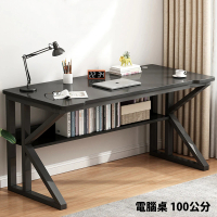 HappyLife K型桌腿電腦桌 100公分 Y10876(工作桌 書桌 化妝台 梳妝台 桌子 辦公桌 木頭桌子
