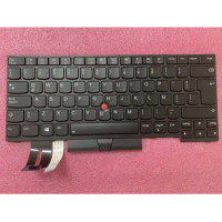 New Original Latin LA Backlit Keyboard for Lenovo ThinkPad T480S E480 L380 L480 T490 E490 E495 T495 L390 L490 P43s laptop