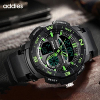 addies Men 2023 New Quartz Wristwatch Fashion Luxury Male Waterproof Watches Man Calendar Date Luminous Chronograph Brand Watch