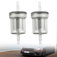 2 Pcs 4mm Diesel In-Line Fuel Filter Kit Gas Filter For Webasto Heater For Eberspacher Air Heater Diesel Set Auto Accessories