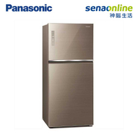 【領券再折2500】[贈安裝+刀具組+1千]Panasonic國際牌 650L無邊框玻璃變頻雙門電冰箱NR-B651TG