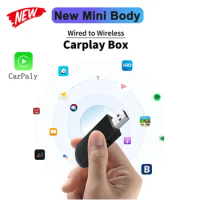 For Apple Carplay Wireless Adapter Car Wired CarPlay To Wireless CarPlay USB Dongle Plug and Play ai box