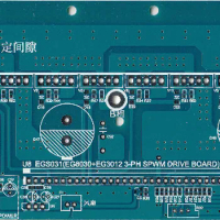 Pure sine wave EGP3000W three-phase inverter power bottom PCB board