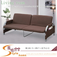 《風格居家Style》雙人坐臥兩用沙發床/咖啡/S085 673-5-LK