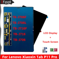 100%Tested New For Lenovo Tab P11 Pro TB-J706 J706F J716F J716 LCD Display Touch Screen Digitizer Assembly Replacement Parts