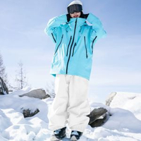 【防水3萬】APVCX滑雪服 男女同款單板滑雪服 防水加厚3L硬殼雪服