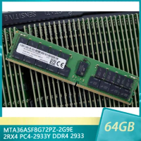 MTA36ASF8G72PZ-2G9E For MT RAM 64GB 64G 2RX4 PC4-2933Y DDR4 2933 REG Server Memory Fast Ship High Quality