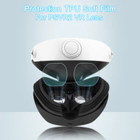 HD Lens Protective Film Kits for PSVR2 VR Glasses Anti-scratch VR Lens Protection TPU Soft Film for PlayStation VR2 Accessories