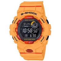 【CASIO 卡西歐】G-SHOCK智慧手錶(橘 GBD-800-4)
