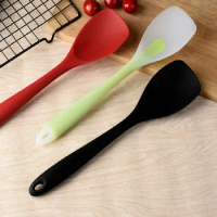 Salad Baking Tools Silicone Spatula High Temperature Household Cake Cream Rubber Mixing Scraper Kitchen Cooking Tools