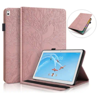 Tablet for Samsung Galaxy Tab S5e 10.5'' SM-T720 T725 Case Luxury Tree Embossed Funda for Etui Samsung Galaxy Tab S5e Case Cover