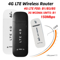 4G LTE Wireless Router USB Dongle 150Mbps Modem Stick Wireless Network WIFI Adapter with SIM Card Slot For Laptops Office
