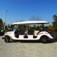 Sightseeing golf course four wheeler old car electric classic car