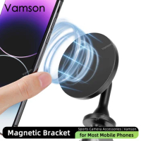 Vamson 1/4inch Thread Socket Grip Smartphone Holder for iPhone 14 13 Pro Max Xiaomi Huawei Samsung Smartphone Stand Accessories
