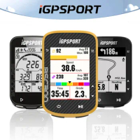 iGPSPORT BSC Bike Computer Cycling Odometer IPX7 Wireless GPS Speedometer for Bicycle ANT Speed Sensor Route Navigation