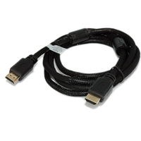 HDMI公對公高清數位影音傳輸線 (1.8M) 鍍金接頭 編織線 雙磁環 高屏蔽
