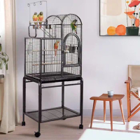 Aviary Bird Cage Shelter Quail Hamster Stainless Steel Canary Bird Cage Laying Hens Gaiola Para Passaros Outdoor Garden Hut