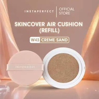 Instaperfect Skincover Air Cushion SPF 50 PA++++ Transfer-Resistant Bedak Cair Wardah Tahan Lama Ref