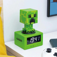 Paladone UK Minecraft 麥塊 苦力怕 Figure 3合1鬧鐘發光 造型夜燈