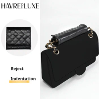HAVREDEDLUXE Bag Chain Protector For Chanel 19woc Sheepskin Bag Zipper Anti-indentation Storage Leather Case
