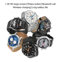 DT No.I KK70 454*454 HD Smart Watch Men Bluetooth Call Smartwatch Wireless Charger Sport Watch Heart Rate Monitor ECG Smartwatch