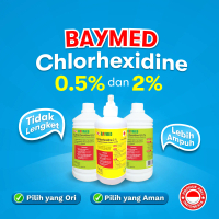 BAYMED Chlorhexidine 500ml - 5 liter - CHG 0,5%, 2% & 4% - Menghilangkan Virus & Bakteri