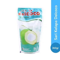DELCOCO NATA DE COCO 360GR ROSE BRAND COCONUT GEL HALAL SARI KELAPA