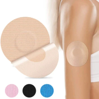 Freestyle Adhesive Patches 5/10/15/20Pcs Waterproof Libre Sensor Covers Flesh Flexible CGM Patches Without Glue in The Center