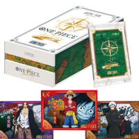 Original One Piece Collection Cards Booster Box Japanese Anime Protagonist Monkey D.Luffy 25th Anniversary Cards Birthday Gift
