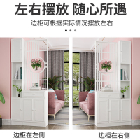 新中式屏風隔斷櫃 玄關櫃 子進門客廳遮擋鞋櫃 雙面靠墻簡約裝飾