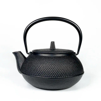 【福介商店】南部鐵器 日本鑄鐵壺 岩鑄 新玉珠 5型鐵壺兼用急須0.65L(泡茶 鐵壺 急須)