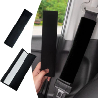Auto Seat Belt Cover Pure Cotton Car-Styling Case For Mercedes Benz C63 E39 E60 S AMG Classe W203 W202 W208 W210 Kia Car Styling
