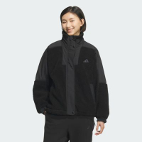 adidas 愛迪達 外套 女 運動立領外套 絨布 WORD BOA JKT 黑 KA0871(S3212)