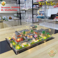 Bộ đồ chơi xếp hình lắp ráp kiến trúc 3d vườn ngự uyển bộ đồ chơi khối xây dựng kiến vườn ngự uyển- 