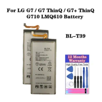 New BLT39 BL-T39 Battery For LG G7 G7+ G7 ThinQ LM G710 ThinQ G710 Q7+ LMQ610 3000mAh BL T39 Mobile Phone Battery + Tools