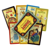 The Housewives Tarot Cards Divination Deck English Versions Edition Oracle Board Playing Game For Party
