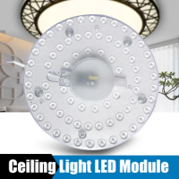 Led Module Light Ceiling Lamps 12W 18W 24W 36W AC220V 230V 240V Energy Saving Replace Ceiling Lamp Lighting Source Livingroom
