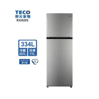 【最高22%回饋 5000點】   【TECO 東元】334公升變頻雙門冰箱 R3342XS