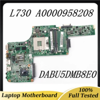 DABU5DMB8E0 A0000958208 High Quality For Toshiba Satellite L730 L735 Laptop Motherboard GT310M GPU 100% Full Tested Working Well