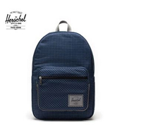 Herschel Pop Quiz Backpack Bag 25L - Tas Ransel Pria - Grid Naval Academy/Magnet