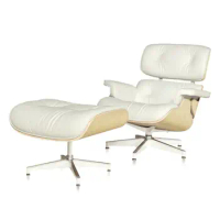 Modern Classic Lounge Chair chaise furniture replica lounge chair real leather Swivel Chair Leisure