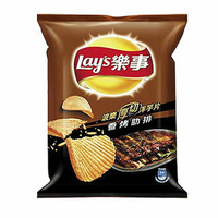 Lay's 樂事 波樂香烤肋排味洋芋片(小) 34g【康鄰超市】