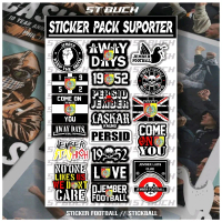 20 pcs STICKER PERSID JEMBER // SUPORTER // HOOLIGAN // ULTRAS