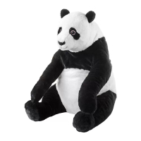 DJUNGELSKOG 填充玩具, 熊貓