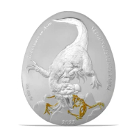 2023 Samoa 1oz .999 Silver Dinosaur Egg 2 Dollar Silver Coin (Series 12)