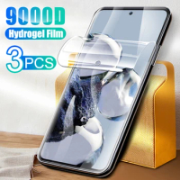 3PCS Protective Film Case For Xiaomi 12T Pro 5G Screen Hydrogel Film Protector Xioami 12T Pro 12TPro 12 T Pro Clear Cover 6.67in